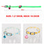 Fashion Pet Glowing Collars with Bell Glow at Night Dogs Cats Necklace Light Luminous Neck Ring Accessories for Kitten and Puppy