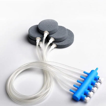 Aquarium Air Splitter Valve Fish Tank Air Pump Flow Splitter Distributor Pump Valve Tap Lever Control Switch Valves Accessories