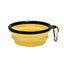 Hot Selling Camping Travel Portable Folding Dog Pet Food Water Bowl