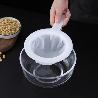 120/200/400 Mesh Reusable Nylon Ultra Fine Filter Mesh Aquarium Harvest Shrimp Filter Net Food Grade Strainer Spoon  Food Filter