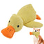 Pet Plush Toy Calming Duck Plush Toy Calming Duck Dog Toy Pet Teeth Cleaning Chew Pillow Toy Puppy Plush Pillow Toy Pet Supplies