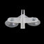 UXCELL Aquarium Clear Suction Cup Airline Tube Holders Clips Air Line Pipe Wire Holder Used Sucker Fish Tank Pump Accessories