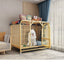 Dog cage Medium and large dog household Dog cage with toilet Square pipe Bold reinforcement Villa indoor Golden Retriever Labrad