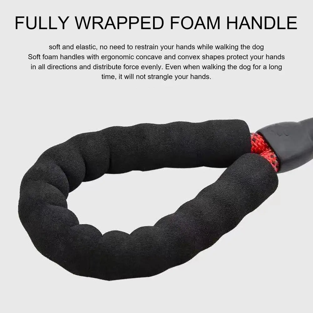 Reflective Dog Collar Adjustable Neck Collars With Rope Kit For Pet Puppy Weatherproof Dog Collar Padded Suitable Puppy Collar