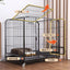 Dog Cage Large Dog Small to Medium Dog Golden Retriever Labrador Corgi Side Ranch with Toilet Separation Indoor Household Nest