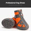 4pcs Waterproof Dog Shoes Anti-slip Rain Boots Footwear Protector Breathable Reflective Booties for Small Dogs Pet Puppy Socks