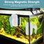 UXCELL 1 Set Aquarium Magnet Fish Tank Glass Cleaner Floating Algae Magnetic Cleaner Brush for Fish Tank Cleaning Tools