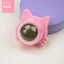 Cat Ear Peppermint Rotating Ball Cat Happy Interactive Cat Toy Worms Gall Fruit Wood Polygonum Toy Ball