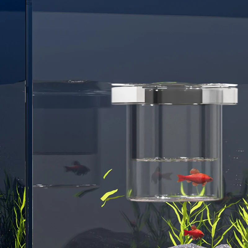 Floating Fish Breeding Isolation Box Aquarium Breeder Feeder Plastic Fish Tank Hatching Incubator Aquarium Hatchery Accessories