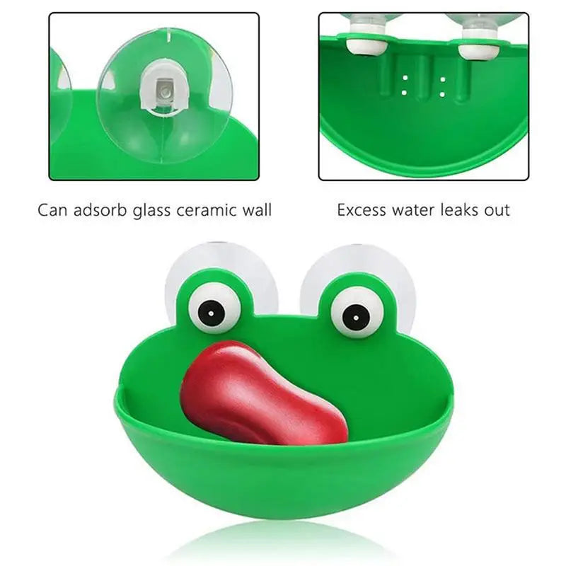 Frog Habitat Cute Frog Shaped Wall-Mounted Tank Decoration For Frog Cute Frog Terrarium Decor Fish Tank Tree Frog Habitat For