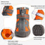 4pcs Waterproof Dog Shoes Anti-slip Rain Boots Footwear Protector Breathable Reflective Booties for Small Dogs Pet Puppy Socks