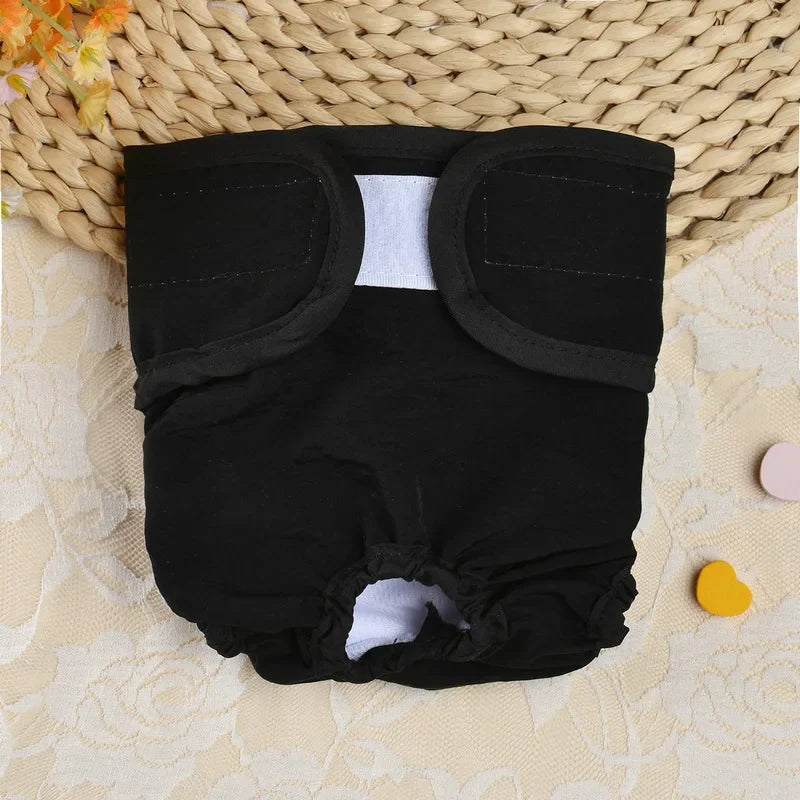 Reusable Sanitary Panties Washable Small Dog Pet Diapers Female Dogs Large Physiological Shorts Male Cats Pet Menstruation Pants