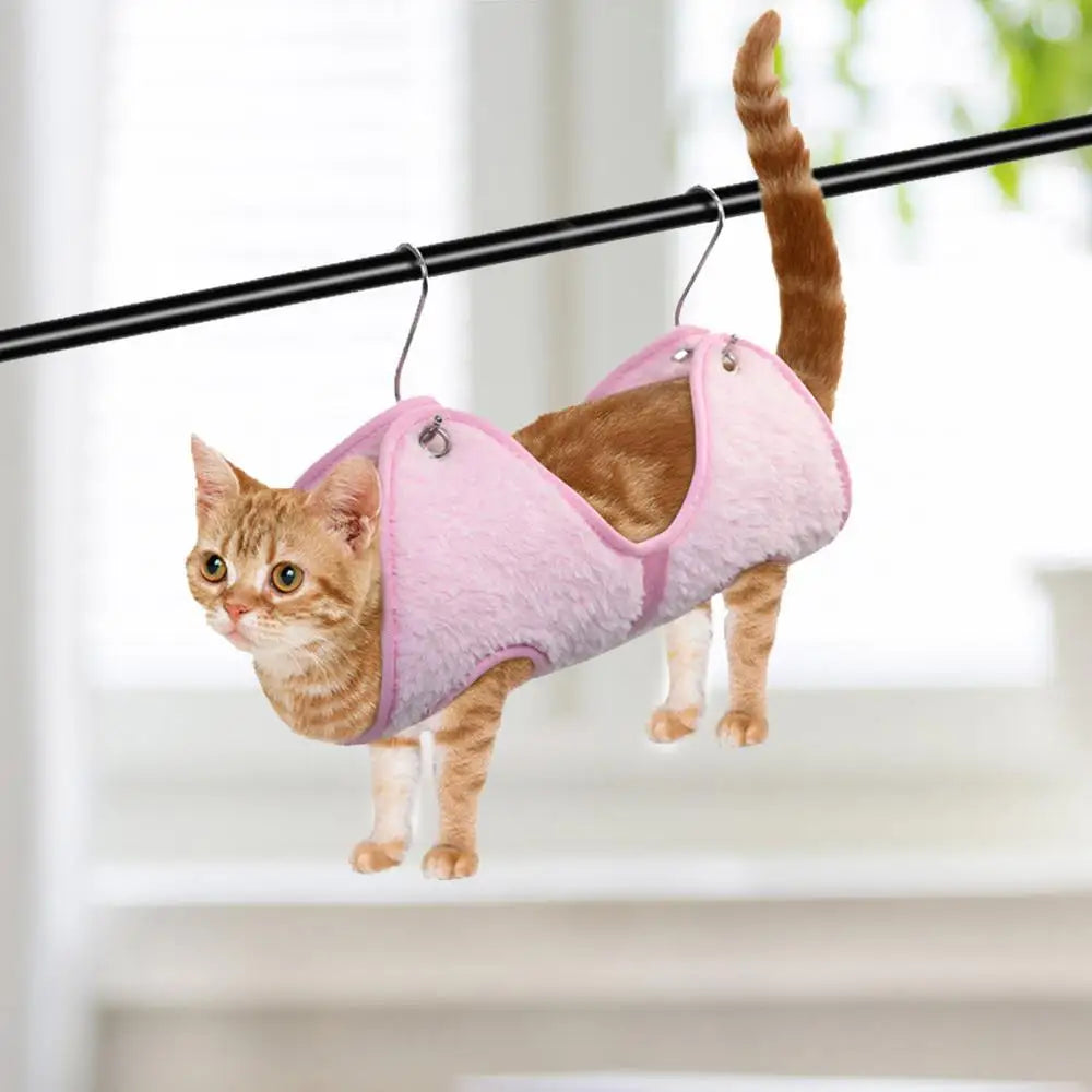 Durable Pet Grooming Hammock Pet Restraint Bag Dog Hanging Harness Dog Holder For Examining Nail Clipping Trimming Ear Clean
