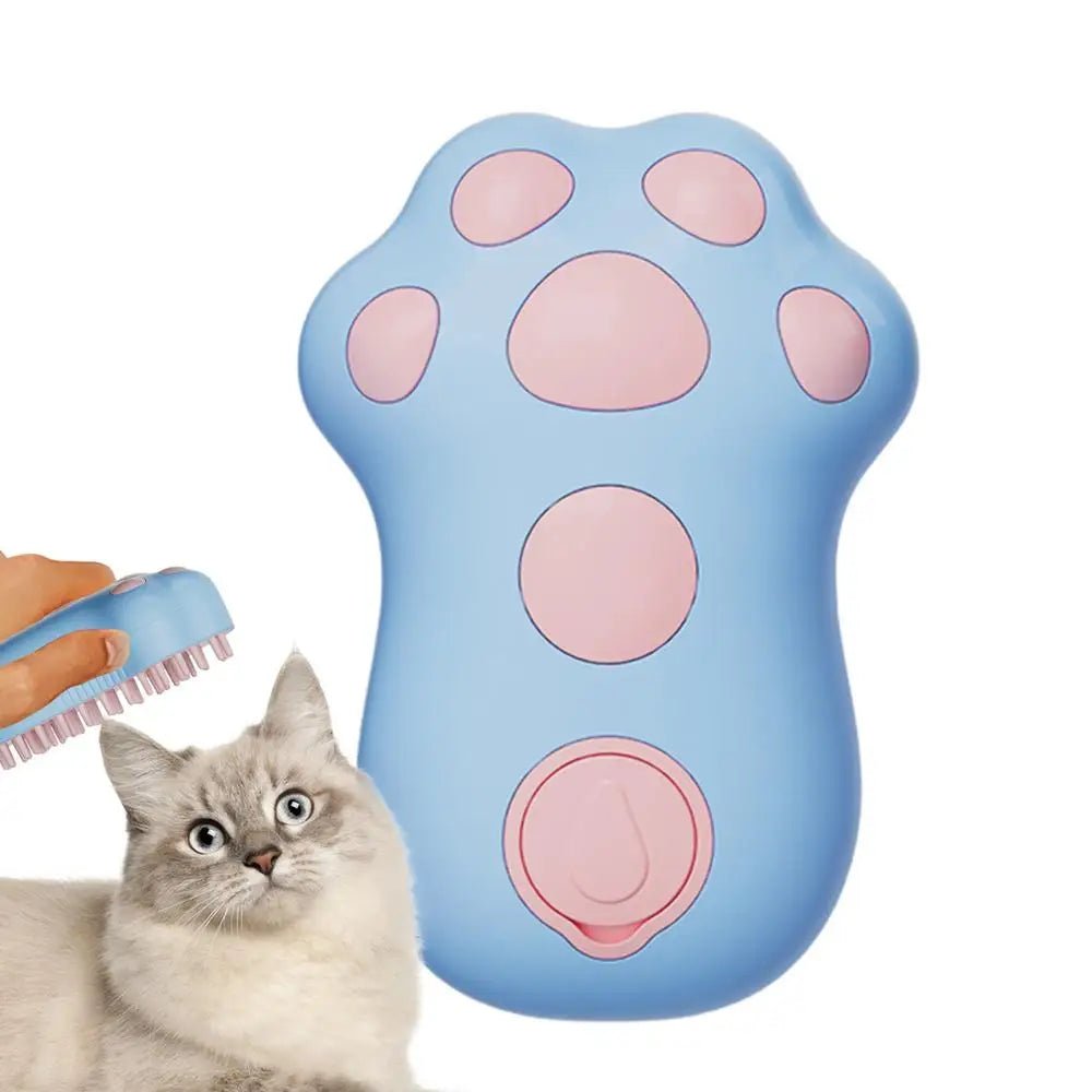 Cat Steamy Self Cleaning Brush Pet Steam Comb Hair Brushes Ergonomic Grooming Brush, Pet Deshedding Comb Massage Grooming Tool