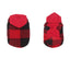 Plaid Dog Hoodie Christmas Pet Clothes Fleece Sweater with Leash Hole for Small Medium Dogs, Soft Winter Warm Dog Sweatshirt
