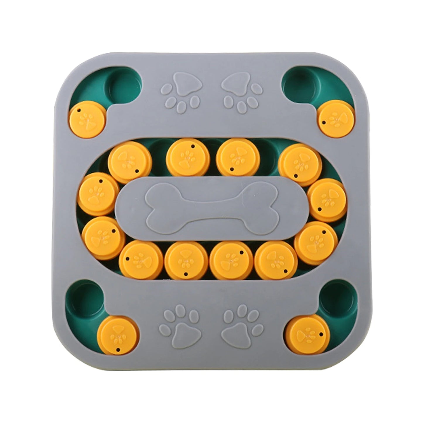 Dog Food Puzzle Feeder Puppy Treat Toy Food Dispenser Interactive Dog Toy Slow Feeder For IQ Training Treat Dispensing Aid Pets