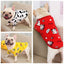Warm Pet Clothing for Winter Soft Coral Fleece Dog Hoodies Cute Printed Puppy Small Dog Sweater French Bulldog Coat Cats Clothes