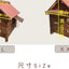 Rural Kennel Outdoor Kennel Rainproof Waterproof Rural Outdoor Kennel Courtyard Pet Small House Villa Four Seasons Pass