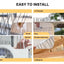 Bird Spikes with Stainless Steel Base, Durable Bird Repellent Arrow Pigeon Fence Kit