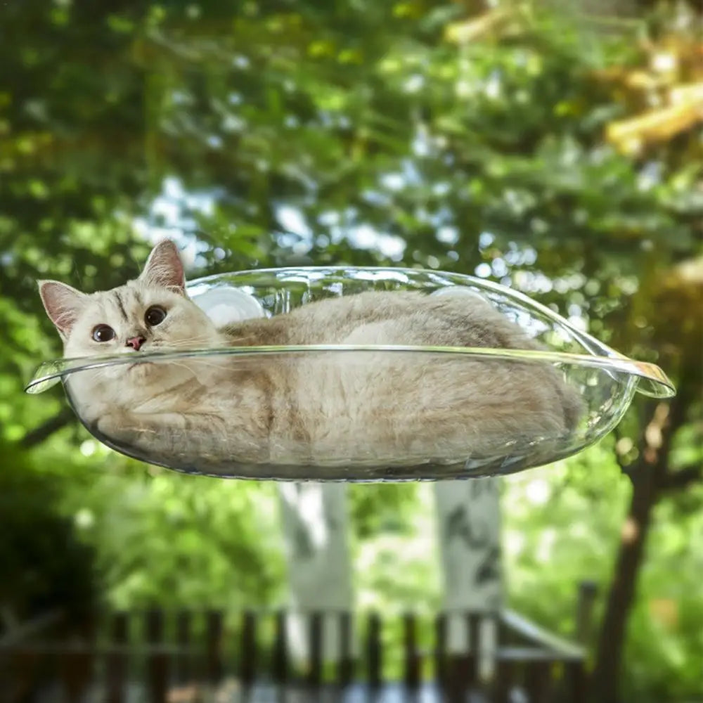 Suction Cup Cat Bed Window Indoor Cat Perch Seat Hammock Suction Cup Design Cat Shelves For Marble Smooth Glass And Sheet Metal