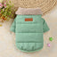 Dog Winter Coat 2024 New Dog Clothes for Small Medium Dogs, Thicken Warm Fleece Collar Dog Down Jacket for Cold Weather Apparel