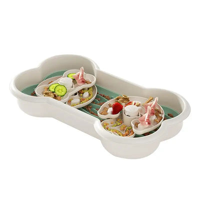 Slow Feeders for Dogs Slow Eating Dog Bowl Pet Slow Feeder Removable Dog Puzzle Feeder Interactive Outdoor Dog Slow Feeder Dog