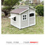 Dog House Outdoor Large Dog Kennel Wooden VillaHouse Cat Nest Rainproof Waterproof Sunscreen Outdoor Pet Cage