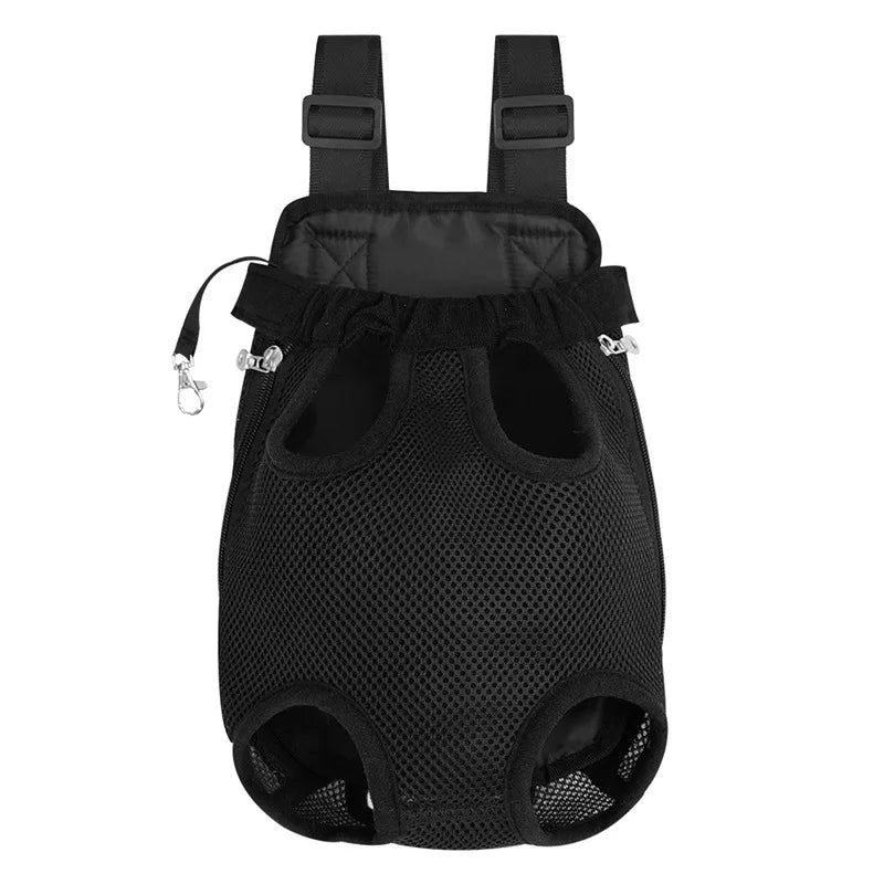 Pet Double Shoulder Portable Dog Backpack Mesh Breathable Carriers Dog Bag for Small Dogs Cat Puppy Outdoor Travel Pet Supplies