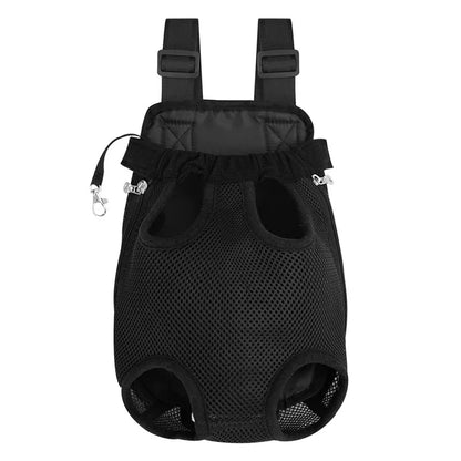 Pet Double Shoulder Portable Dog Backpack Mesh Breathable Carriers Dog Bag for Small Dogs Cat Puppy Outdoor Travel Pet Supplies