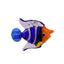 Artificial Glass Fish Small Tropical Fish Simulation Vivid Landscape Glass Fake Fish Floating Aquarium Ornament Decoration
