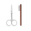 Pet Woodiness Facial Cleaning Comb Removes Tear Stains Eye-poop Comb Dog Hair Repair Scissors Cat Hair Comb Pet Clean Supplies