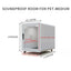Atmosphere Light Plush Portable Disassembled Modular Indoor Dog Other Pet Cages & Houses Product cat Silent Cabinets