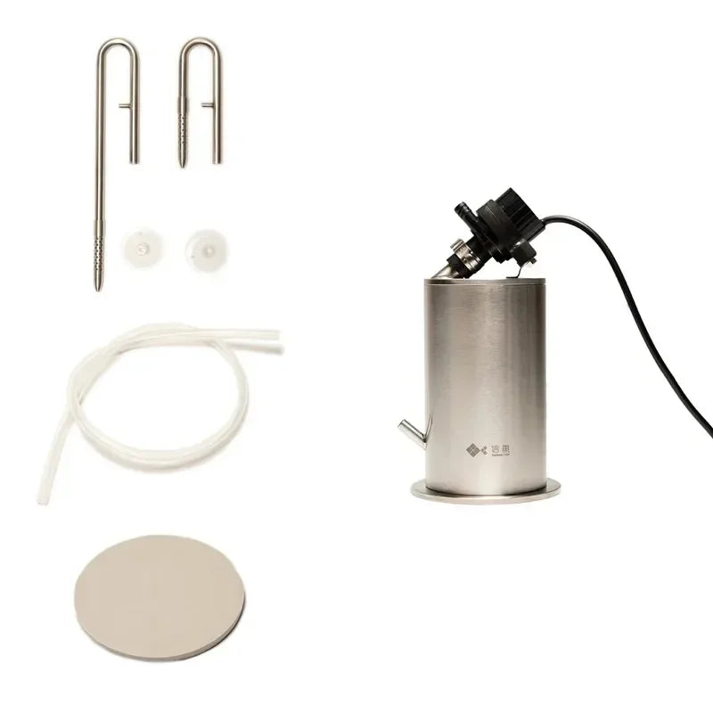 Aquarium Stainless Steel External Canister Filters Top Filter External Canister with Pump ADA Style Filter Bucket Barrel filtro