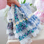 Floral Summer Clothes for Small Dogs Short Sleeve Lace Pink Sphinx Cat Dresses Princess Party Wear Breathable Pet Clothing