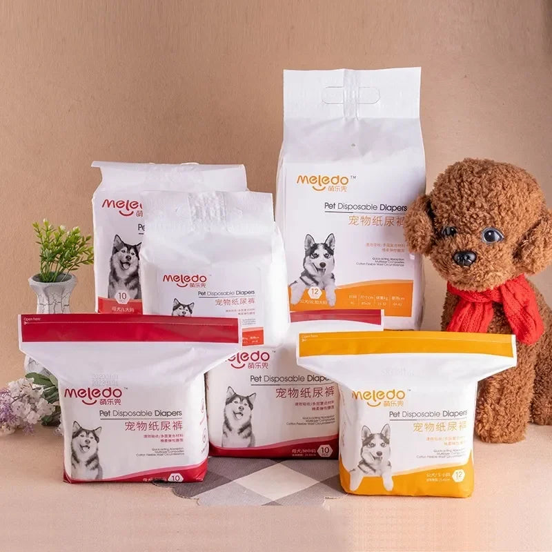 Pet Diapers, Puppies' Menstrual Diapers, Male Dogs, Female Dogs, Physiological Pants