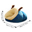Cat Sleeping Bag Thickened Pet Sleeping Bag Winter Kitten House Multipurpos Warm Cave Nest Soft Indoor Cat Puppy House Cages