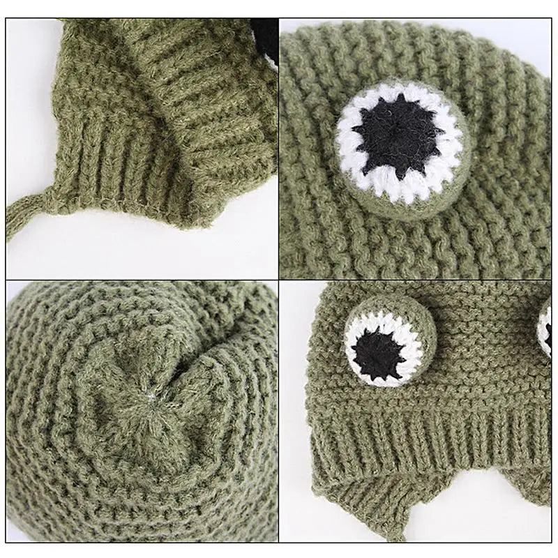 Dog Beanie Hat Windproof Medium Dog Warm Hat With Dreadlocks Dog Apparel For Outdoor Exercising Sleeping Walking Jogging