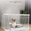 Dog Cage Alice Dog Cage Medium and Small Dog Shiba Inu Bulldog Pet Kennel Fence Indoor Fence