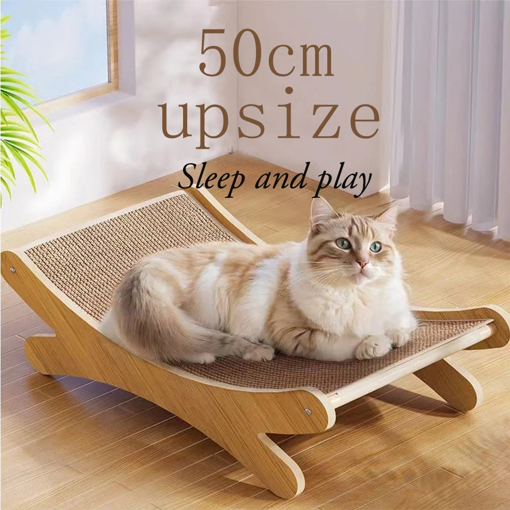 Cat Bed Scratching Pad Cat Accessories Beds And Furniture High-quality Sisal Cushion Non-flaking Thick Durable Beds Pet Products