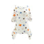 Pet Clothing Warm Cotton Dog Pajama Yellow Duck Soft Material Stretchable Dog Pajamas Onesie Pet Pjs Dogs Apparel for Small Dogs