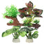 UXCELL Aquarium Artificial Plants Simulation Water Weeds Decorative Aquarium Decor Sets for Fish Tank Decoration Accessories