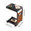End Table C Shape Small Side Table For Living Room Double Layer Movable Side Table For Sofas Living Rooms Bedside Areas Small