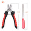 Pet Nail Clippers with Sickle Large Dog Nail Clippers Nail Clippers Multifunctional Teddy Cat Stainless Steel Grooming Scissors