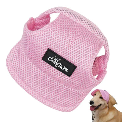 Pet Hat Dog Baseball Hat Sun Visor Hat With Ear Holes Dog Outdoor Sport Sun Protection Baseball Hat For Small To Large Dogs