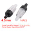 UXCELL Aquarium Air Pump Non-Return Check Valve CO2 Fish Tank One Way Oxygen Pump Hose Tracheal Check Valve Pipe Accessories