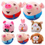 Talking Pig Toys Electric Pig Bouncing Ball Toy With Music USB Charging Pig Bouncing Jump Ball Toy For Children's Day Christmas