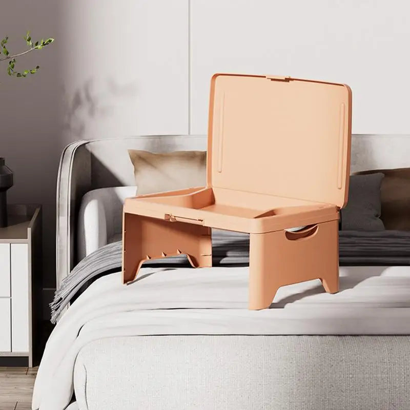 Foldable Laptop Table For Bed Bed Table Tray Folding Car Lap Desk Multi-function Portable Car Seat Table Tray Food Trays For