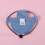 Dog Hat with Ear Holes Fashionable Denim Dog Baseball Outdoor Cap Adjustable Summer Travel Sport Hat for Small Medium Large Dogs