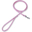 Pet Products Round Colorful PU Rolled Dog Walking Leashes for Small Medium Breeds Dogs Puppy Chain Lead Training Walking Leash