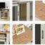 Cross-border Amazon Pet Furniture Dog Cage Wooden Iron Wood Kennel Double Door TV Cabinet Indoor Pet Cabinet Box